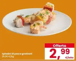 Interspar Spiedini di pesce gratinati offerta