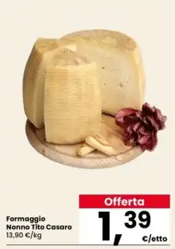 Interspar Formaggio Nonno Tito Casaro offerta