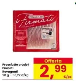 Interspar Prosciutto crudo I Firmati Rovagnati offerta