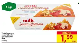 Interspar Yogurt cremoso senza lattosio Milk offerta