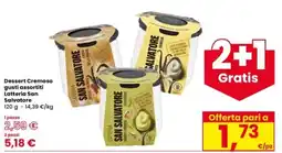 Interspar Dessert Cremoso gusti assortiti Latteria San Salvatore offerta