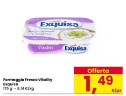 Interspar Formaggio Fresco Vitality Exquisa offerta