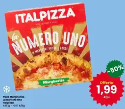 Interspar Pizza Margherita La Numero Uno Italpizza offerta