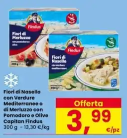 Interspar Fiori di Nasello con Verdure Mediterranee Capitan Findus offerta
