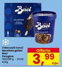 Interspar Baci gelato classico offerta