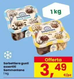 Interspar Sorbettiera gusti assortiti Sammontana offerta