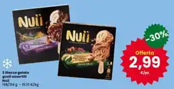 Interspar 3 Stecco gelato gusti assortiti Nuii offerta