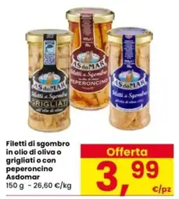 Interspar Filetti di sgombro Asdomar offerta