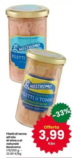 Interspar Filetti di tonno Nostromo offerta