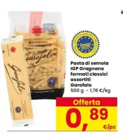 Interspar Pasta di semola IGP Gragnano formati classici assortiti Garofalo offerta