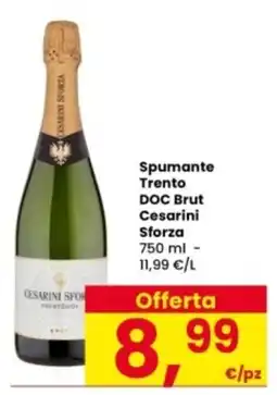 Interspar Spumante Trento DOC Brut Cesarini Sforza offerta