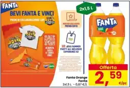 Interspar Fanta Orange Fanta offerta