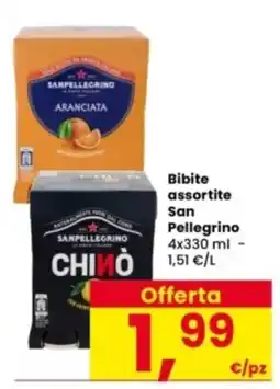 Interspar Bibite assortite San Pellegrino offerta