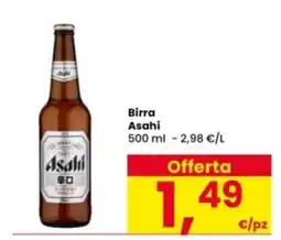 Interspar Birra Asahi offerta