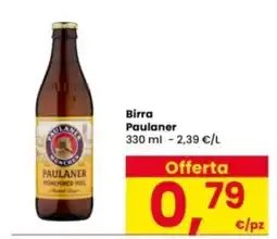 Interspar Birra Paulaner offerta