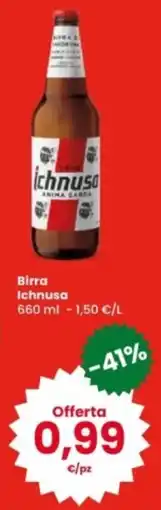Interspar Birra Ichnusa offerta