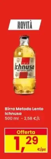 Interspar Birra Metodo Lento Ichnusa offerta