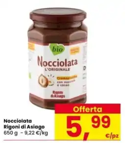 Interspar Nocciolata Rigoni di Asiago offerta