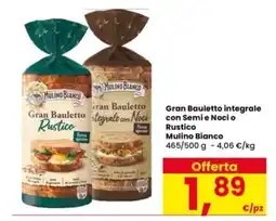 Interspar Gran Bauletto integrale con Semi e Noci o Rustico Mulino Bianco offerta