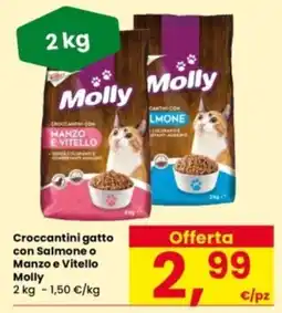 Interspar Crocchettini gatto Molly offerta
