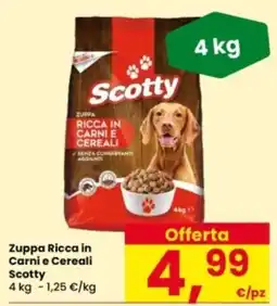 Interspar Zuppa Ricca in Carni e Cereali Scotty offerta
