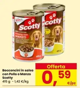 Interspar Bocconcini in salsa Scotty offerta