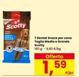 Interspar Dental Snack Scotty offerta