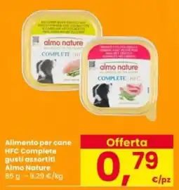 Interspar Alimento per cane HFC Complete Almo Nature offerta