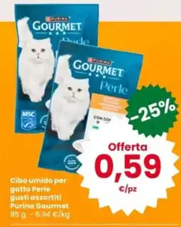 Interspar Cibo umido per gatto Perle gusti assortiti Purina Gourmet offerta