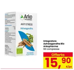 Interspar Integratore Ashwagandha Bio Arkopharma offerta