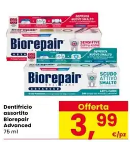 Interspar Dentifricio assortito Biorepair Advanced offerta
