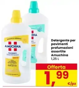 Interspar Detergente per pavimenti profumazioni assortite Amuchina offerta