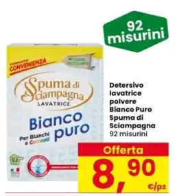 Interspar Spuma di Sciampagna lavatrice Bianco puro offerta