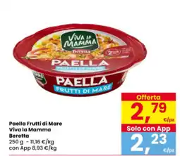 Interspar Paella Frutti di Mare Viva la Mamma Beretta offerta