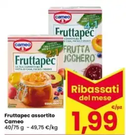Interspar Fruttapec assortito Cameo offerta