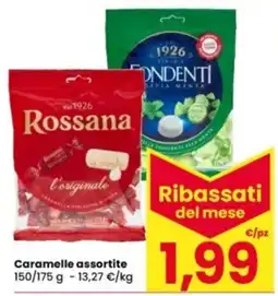 Interspar Caramelle assortite Rossana offerta