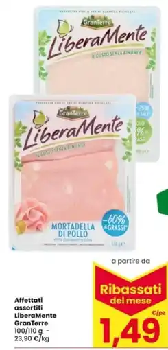 Interspar Affettati assortiti LiberaMente GranTerre offerta