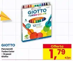 Interspar Pennarelli Turbo Color Giotto offerta