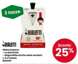 Interspar Moka Express Bialetti offerta