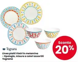 Interspar Piatto Vietri in melamina Tognana offerta