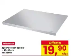 Interspar Spianatoia in acciaio Tescoma offerta