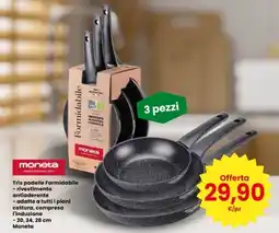 Interspar Tris padelle Formidabile Moneta offerta