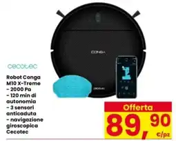 Interspar Robot Conga M10 X-Treme Cecotec offerta