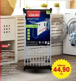 Interspar Stendibiancheria estensibile Vileda offerta