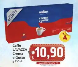 Paghi Poco Caffè LAVAZZA Crema e Gusto offerta