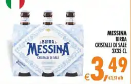 Deco Iperstore Birra Messina Cristalli di Sale offerta