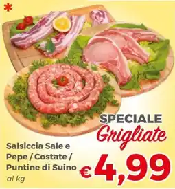 Tocal Salsiccia Sale e Pepe / Costate / Puntine di Suino offerta
