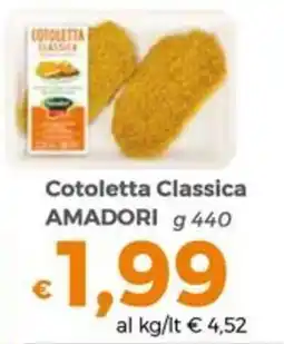 Tocal Cotoletta Classica Amadori offerta