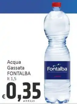 Paghi Poco Acqua Gassata Fontalba offerta