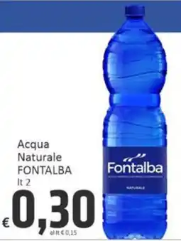 Paghi Poco Acqua Naturale Fontalba offerta